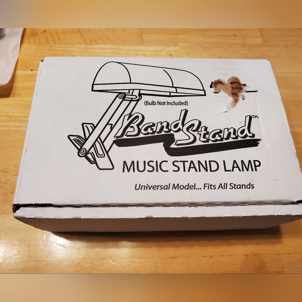 GROVER/TRACY Music Products Band Stand Clamp Light. New in Box.